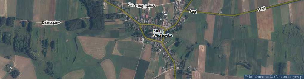 Zdjęcie satelitarne Stara Wiśniewka ul.